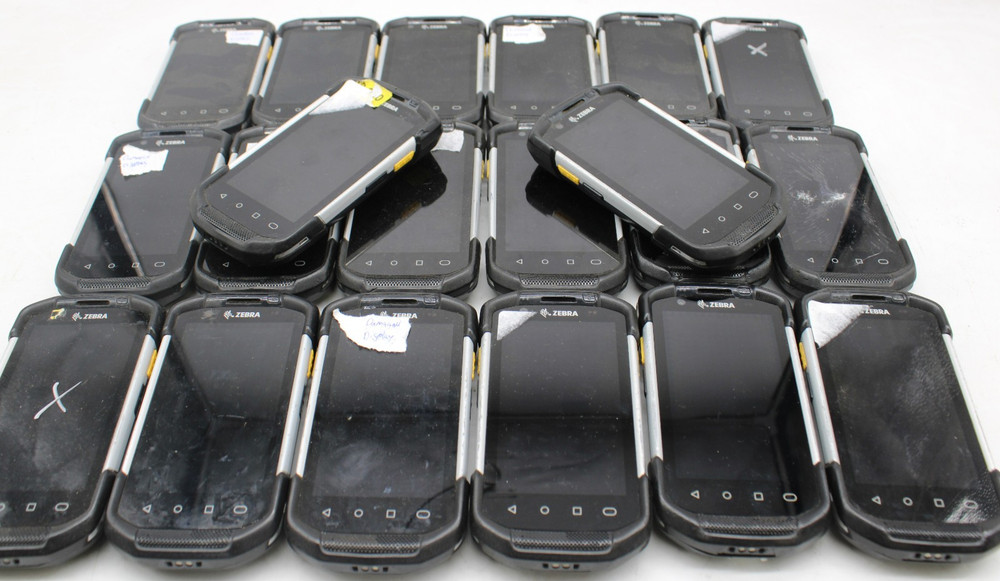LOT OF 20 Zebra TC77 TC77HL Mobile Computers TC77HL-5ME24BG-NA – FOR PARTS