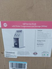 Self Service Kiosk POS Stand – CTA POS Kiosk with CPU & Printer Compartments for