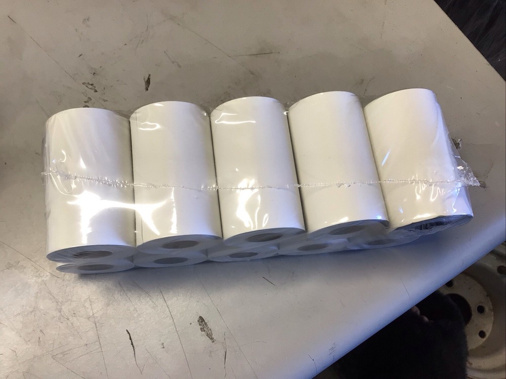 Gorilla Supply Thermal Paper Rolls For GT214-50 2-1/4″ x 50ft (Pack Of 2)