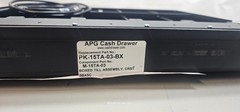 APG PK-15VTA-BX Cash Drawer Till Tray Insert w/ Keys & Data Cable (M-15TA-03-BX)