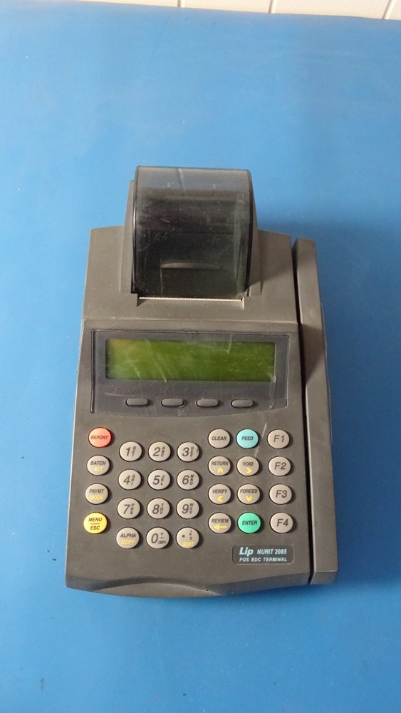NURIT 2085 Credit Card Terminal Machine AS IS FOR PARTS