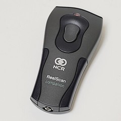CORDLESS BARCODE SCANNER USB PORTABLE POCKET READER NCR RealScan 7832 + CABLE