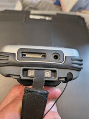 Psion Teklogix Ikôn 7505 Industrial Handheld Mobile Barcode Scanner CH4000 Dock.