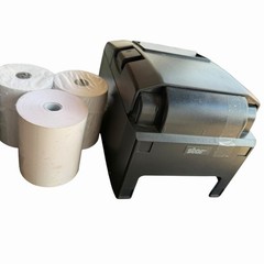 Star TSP650II Thermal POS Receipt Printer w PS Bluetooth + Star Cash Drawers Lot