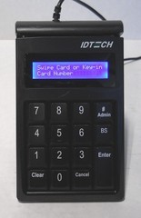 IDTECH IDKE-534833BEM SecureKey M130 Ecrypted Keypad with MagStripe Reader