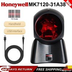 Honeywell MK7120-31A38 Orbit Omnidirectional Desktop Barcode Scanner W USB Cable