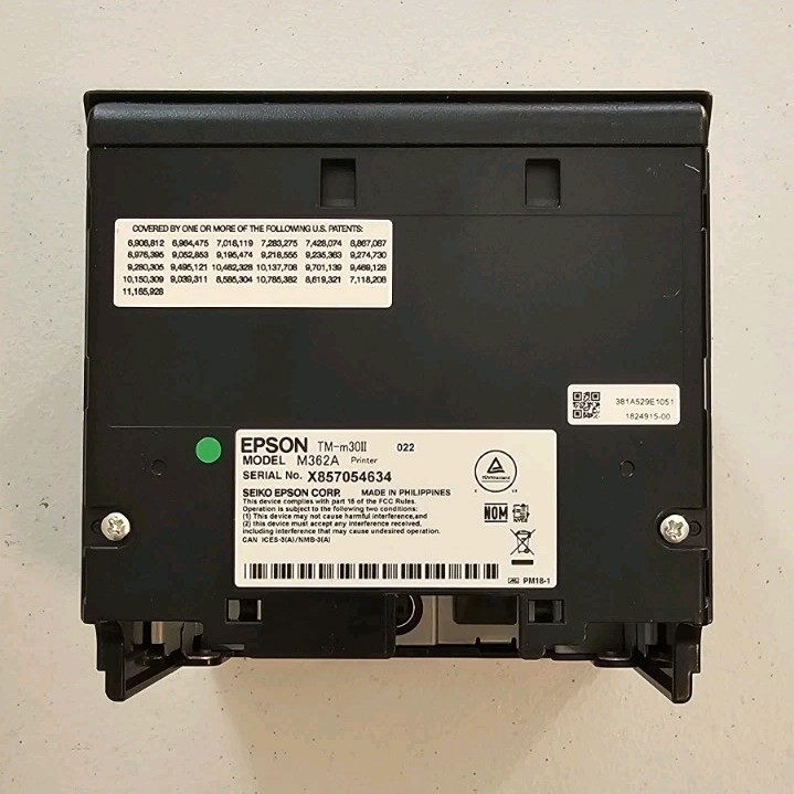 Epson TM-m30II M362A POS Receipt Printer USB Black Epson TM-m30II Series