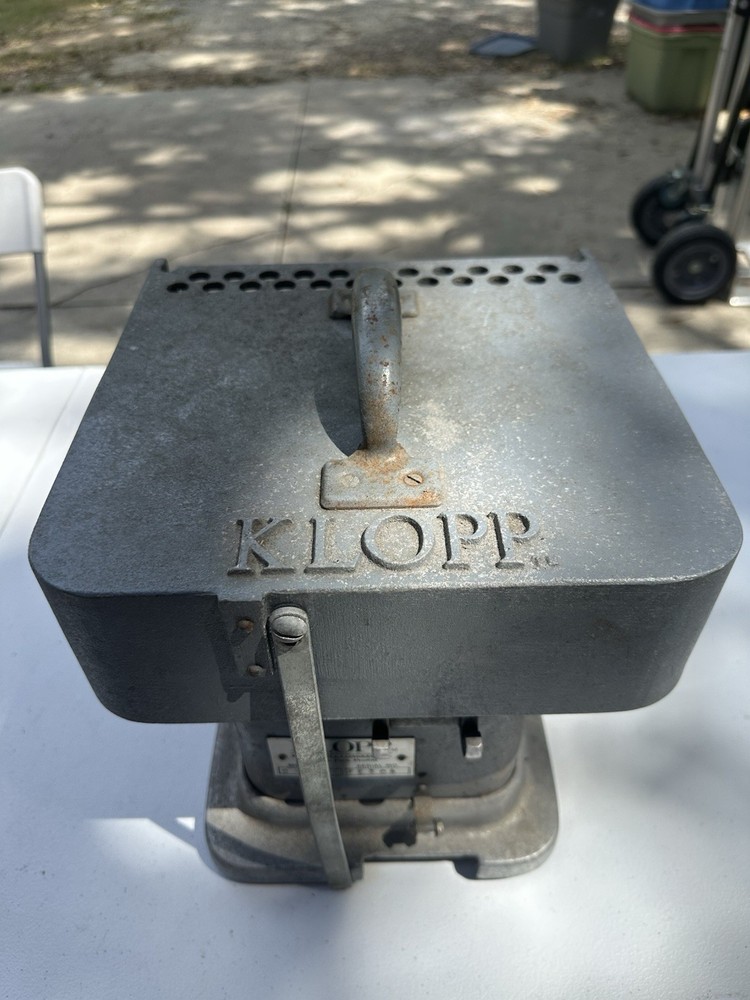 Vintage Klopp CM Hand-Crank Coin Counter – Working (Quarters Need Adjustment)