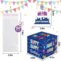 Birthday Money Box for Cash Gift Pull Surprise Money Gift Box for Kids Adults