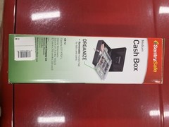 SentrySafe CB-12 Cash Box with Money Tray and Key Lock 0.21 cu Feet