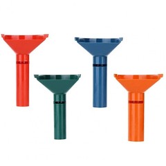 4Pc Coin Counters & Coin Sorters Tubes Bundle of 4 Color-Coded Assorted Wrappers