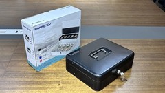 Cash Box with Money Tray and Key Lock,Safe Box for Cash Saving Key Lock Money…
