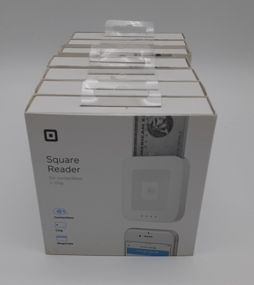 *LOT OF 7* Square Reader For Contactless + Chip A-SKU-0485 | iPhone & Android
