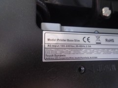 Touch Dynamic Pulse Ultra POS System w printer base slim , No Hard Drive or OS
