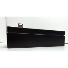 Sentry Locking Cash Box with Removable Tray Black Steel Security Key Lock 2 Keys