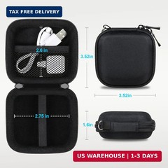 Lacdo Case for Square Card Reader, Chip Card Reader Scanner Case for Square Read