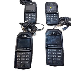 Lot of 4 Ingenico Lane3000 Credit Card Reader Terminal tested for power on only