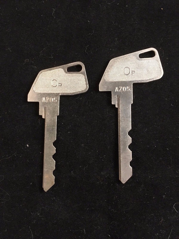 TEC CASH REGISTER, OP KEY, #AZ05, SET OF 2