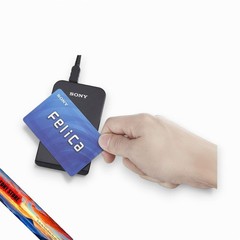 SONY USB Corresponding RC-S380 PaSoRi Non-contact IC Card Reader Writer Japan