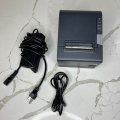 Epson Thermal Receipt Printer – TM-T88V “Tested” W Power Cord and Enternet Cable