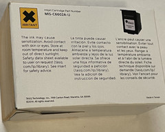 Inkjet Cartridge Part Number C6602A-IJ for Digital Check, Panini And Canon