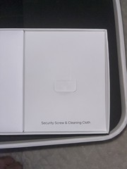 Square Stand for iPad Air — Lightning Connector White Model #S025 – New