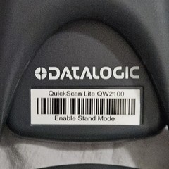 Datalogic QuickScan Lite Hand Scanner & Adjustable Stand ONLY QW2100 Unused
