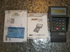 Lipman NURIT 202 PIN Pad with book NO CORD