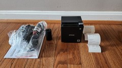 EPSON TM-M10 Compact 2″ Thermal Receipt Printer, USB+Bluetooth,Black,PS Included