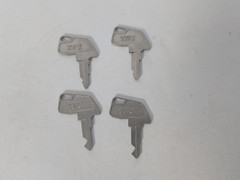 LOT OF 6 CASH REGISTER KEY’S TEC 1,2,3,4, TEC MGR 2303, TEC R 410