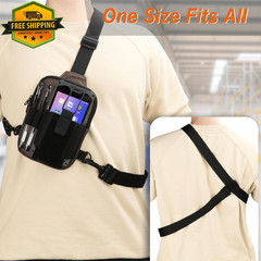 Barcode Scanner Holster Chest Harness Hands Free Universal Holder