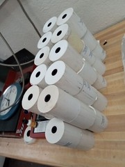 LOT OF 32 Unbranded Thermal POS Receipt Paper 3 1/8 X 230′