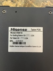 Replacement Hisense Tablet POS Docking Station HM518 For Hisense HM518 – Clean