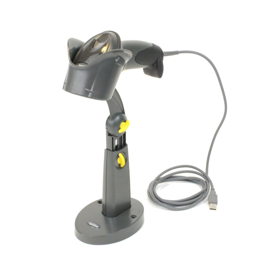 Motorola DS6707-DC Scanner kit with stand and USB cable