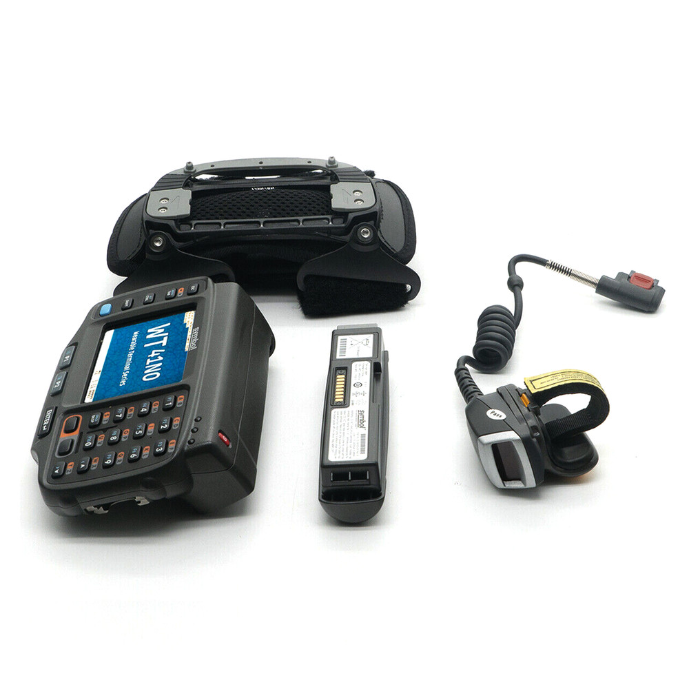 Symbol WT41N0-T2S27ER Computer + RS419-SR2000ZZR Wearable Scanner + WristMount