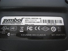 Symbol Motorola Magstripe MSR7000-00 MSR7000 MC70 & MC75 Magnetic Stripe Reader