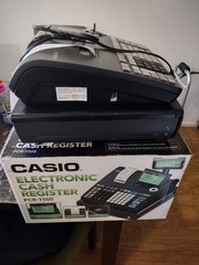 Casio PCR-T500 Electronic Cash Register Thermal Print Manual Drawer Keys