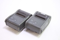Lot of 2 Epson TM-P60 POS Thermal Receipt Printers Untested READ AS IS