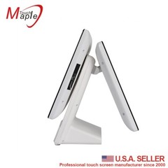 Dual screen POS teminal touch screen computer all in one I5/8G/128G/15″