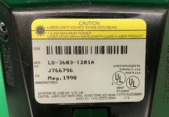 Symbol LXE Branded LS-3683-I281A Barcode Scanner – Lot of 2