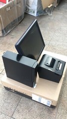 15″ Touchscreen All In One POS System Restaurant Point Of Sale 1 Printers