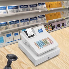 Electronic Cash Register Pos System Supermarket Bar Retail Shop with Cash Drawer