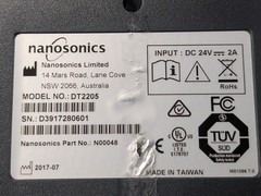 Nanosonics DT2205 trophon label printer, direct thermal, no power adapter