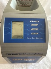 Royal Sovereign FS-4DA Fast Sort Auto Coin Sorter Counter Tested Working Great