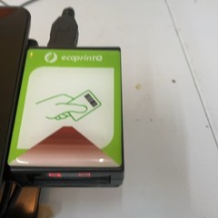 ecoprintQ Raspberry Pi 3 / 3+ Terminal 7″ Touchscreen RFID Reader & CanaKit PSU