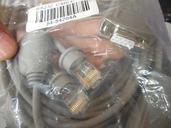 Metrologic Honeywell Dual RS232 Cable 54-54204A Serial 2 Scanner Cable Splitter