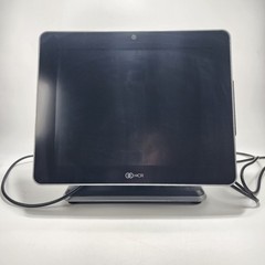 NCR RealPOS XR7 Plus 15 PCAP 7703-1315-0008 AIO POS Touchscreen W Stand & Power