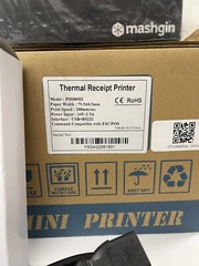 POS Thermal Receipt Printer for Mashgin Touchless Checkout Systems USB & Serial