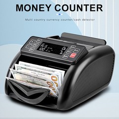Auto Money Bill Counter Counting Machine UV MG IR Detector Digital Display