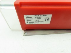 Leuze Electronic MDS 70 Barcode Decoder DE 70 and Scanner Head BCL5-140 110